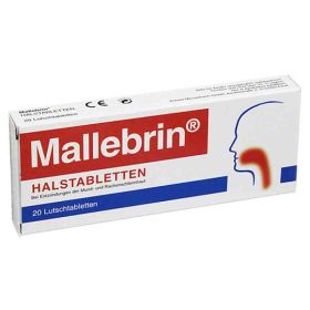 Mallebrin Halstabletten (20 stk) – PZN 4654425 из Германии