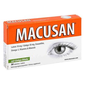 Macusan Tabletten (30 stk) – PZN 6076978 из Германии