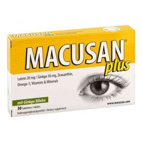 Macusan plus Tabletten (30 stk) – PZN 6076984 из Германии