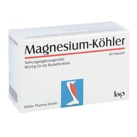 Magnesium Köhler Kapseln (1X60 stk) – PZN 6103391 из Германии