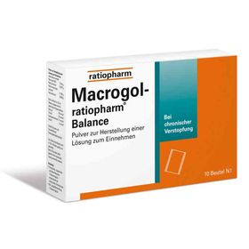 Macrogol-ratiopharm Balance (10 stk) – PZN 6553094 из Германии