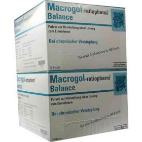 Macrogol-ratiopharm Balance (100 stk) – PZN 6553125 из Германии