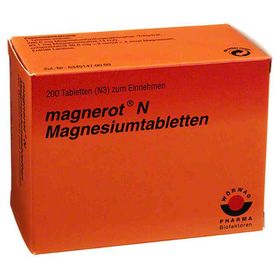 Magnerot N Magnesiumtabletten (200 stk) – PZN 6963366 из Германии