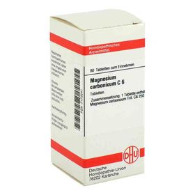 Magnesium Carbonicum C 6 Tabletten (80 stk) – PZN 7173241 из Германии