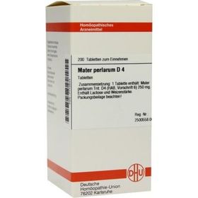 Mater Perlarum D 4 Tabletten (200 stk) – PZN 7173844 из Германии