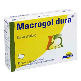 Macrogol dura Pulv.z.herst.e.lsg.z.einnehmen (10 stk) – PZN 7235901 из Германии