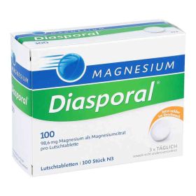 Magnesium Diasporal 100 Lutschtabletten (100 stk) – PZN 7274344 из Германии