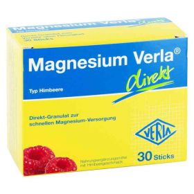 Magnesium Verla direkt Granulat Himbeere (30 stk) – PZN 7396685 из Германии