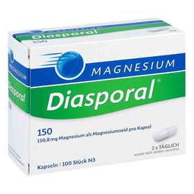 Magnesium Diasporal 150 Kapseln (100 stk) – PZN 7606088 из Германии
