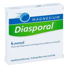 Magnesium Diasporal 4 mmol Ampullen (5X2 ml) – PZN 8626779 из Германии