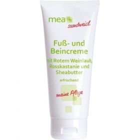 mea Fuß- und Beincreme mit Weinlaub samtweich, 100 ML – PZN 10006162 из Германии