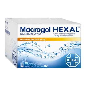 Macrogol HEXAL plus Elektrolyte (30 stk)  – PZN 10041661 из Германии