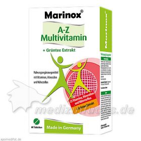 Marinox A-Z Multivitamin + Green Tea Extract, 60 ST – PZN 10225496 из Германии