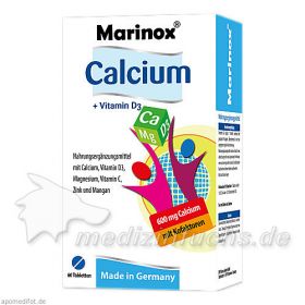 Marinox Calcium + Vitamin D3, 60 ST – PZN 10225639 из Германии