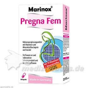 Marinox Pregna Fem Capsule, 60 ST – PZN 10275643 из Германии