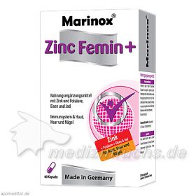 Marinox Zinc Femin +, 60 ST – PZN 10275703 из Германии
