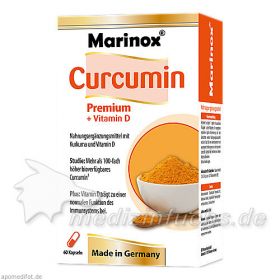 Marinox Curcumin Premium + Vitamin D, 60 ST – PZN 10275761 из Германии