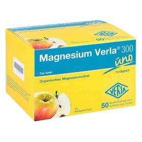 Magnesium Verla 300 Apfel Granulat (50 stk) – PZN 10405100 из Германии