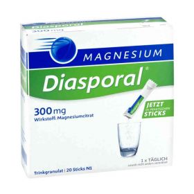 Magnesium Diasporal 300 mg Granulat zur, zum her.e.lsg.z.ein. (20 stk) – PZN 10712457 из Германии