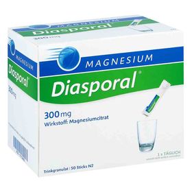 Magnesium Diasporal 300 mg Granulat zur, zum her.e.lsg.z.ein. (50 stk) – PZN 10712463 из Германии