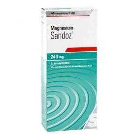 Magnesium Sandoz 243 mg Brausetabletten (40 stk) – PZN 11013448 из Германии