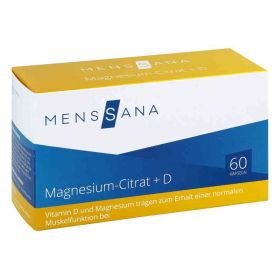 Magnesiumcitrat+d Menssana Kapseln (60 stk) – PZN 11161628 из Германии