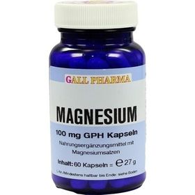 MAGNESIUM 100mg Kapseln, 60 ST – PZN 117908 из Германии
