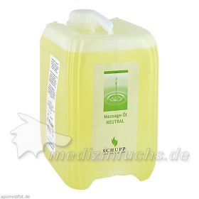 MASSAGEOEL NEUTRAL SCHUPP, 5 L – PZN 1421442 из Германии