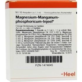 MAGNESIUM MA PHOS INJ, 10 ST – PZN 1474645 из Германии