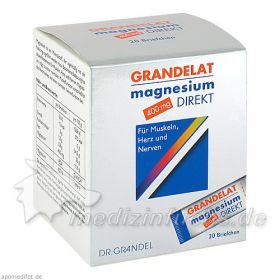 Magnesium Direkt 400mg Grandelat, 20 ST – PZN 1488512 из Германии