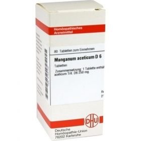 MANGANUM ACET D 6, 80 ST – PZN 2125102 из Германии