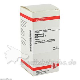 MAGNESIUM CHLORAT D 3, 200 ST – PZN 2125295 из Германии