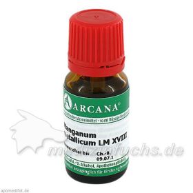 MANGANUM MET. ARCA LM 18, 10 ML – PZN 2602826 из Германии