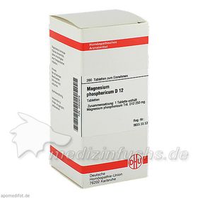 MAGNESIUM PHOS D12, 200 ST – PZN 2802979 из Германии