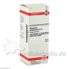 MAGNESIUM PHOS D12, 50 ML  – PZN 2810387 из Германии