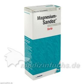 MAGNESIUM SANDOZ forte Brausetabletten, 40 ST – PZN 3494592 из Германии