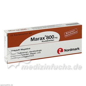 MARAX 800, 20 ST – PZN 4759265 из Германии