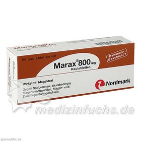 MARAX 800, 50 ST – PZN 4759271 из Германии