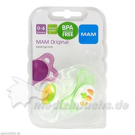 MAM Original Silikon 0-6 Monate, 2 ST – PZN 5463348 из Германии