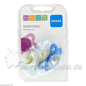 MAM Night Latex 0-6, 2 ST  – PZN 5498542 из Германии