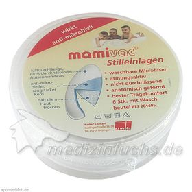 Mamivac Stilleinlagen Microfaser anti-mikrobiell, 6 ST – PZN 5902 из Германии