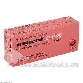 MAGNEROT classic Tabletten, 50 ST  – PZN 6321194 из Германии