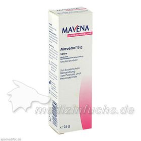 MAVENA B12 SALBE, 25 G – PZN 6411655 из Германии