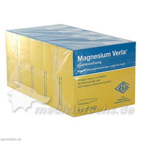 MAGNESIUM VERLA i.v./i.m., 50X10 ML – PZN 649338 из Германии