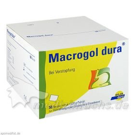 Macrogol dura Pulv. z. Herst. e. Lösg. z.Einnehmen, 50 ST – PZN 7235924 из Германии