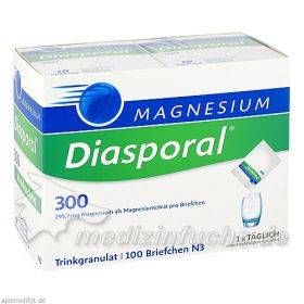 MAGNESIUM DIASPORAL 300 Granulat, 100 ST – PZN 7274315 из Германии