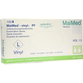 Maimed-vinyl puderfrei groß unsteril, 100 ST – PZN 749198 из Германии