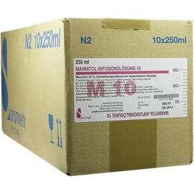 MANNITOL INFUSIONSLOE 10, 10X250 ML  – PZN 7511092 из Германии