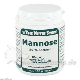 Mannose 100% rein, 100 G – PZN 7572395 из Германии