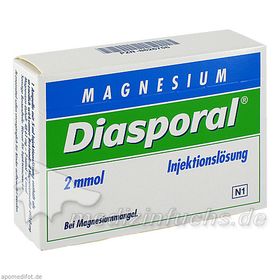 MAGNESIUM DIASPORAL 2mmol, 5X5 ML – PZN 8626756 из Германии